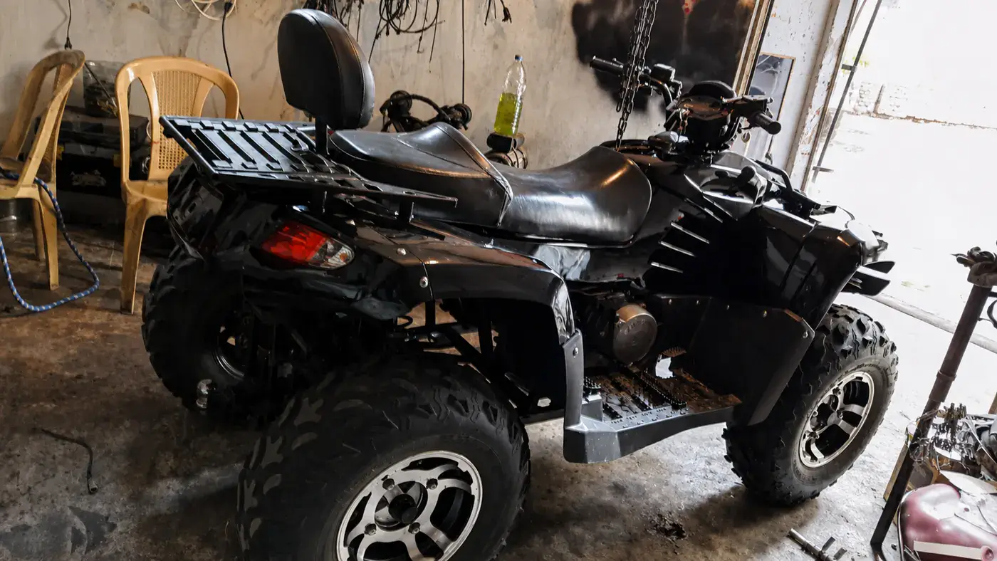 ATV repair work