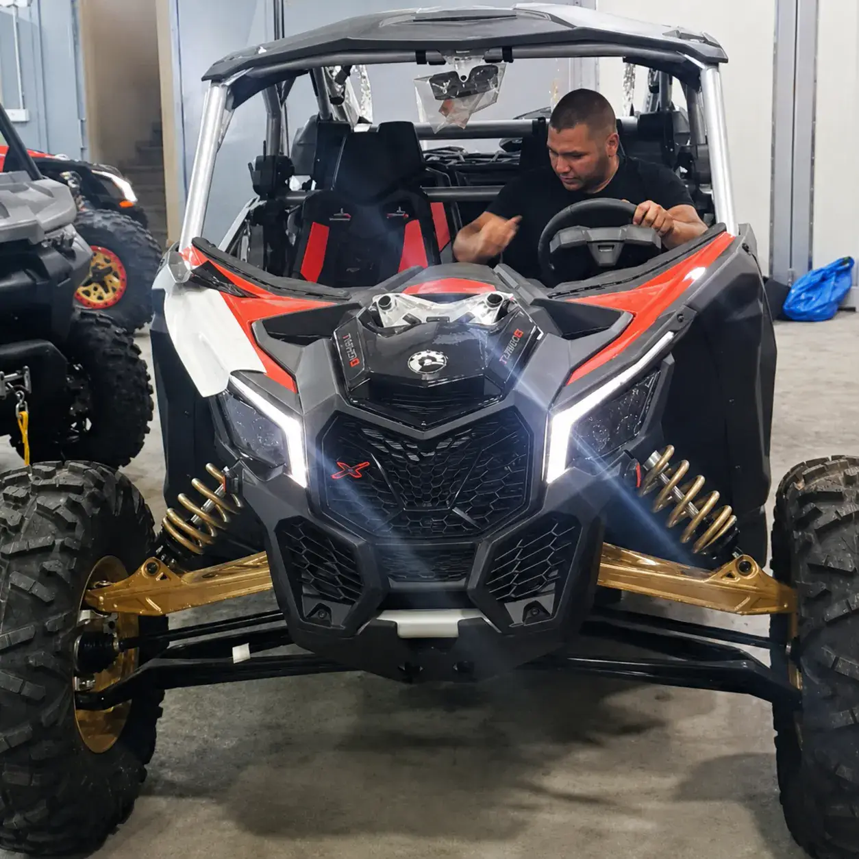 UTV repair work
