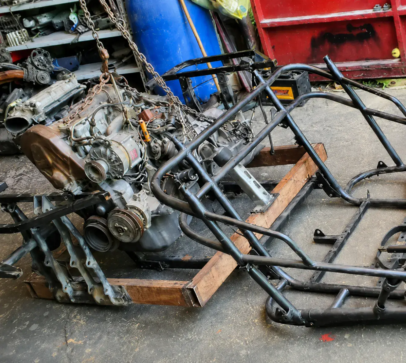 Buggy garage project